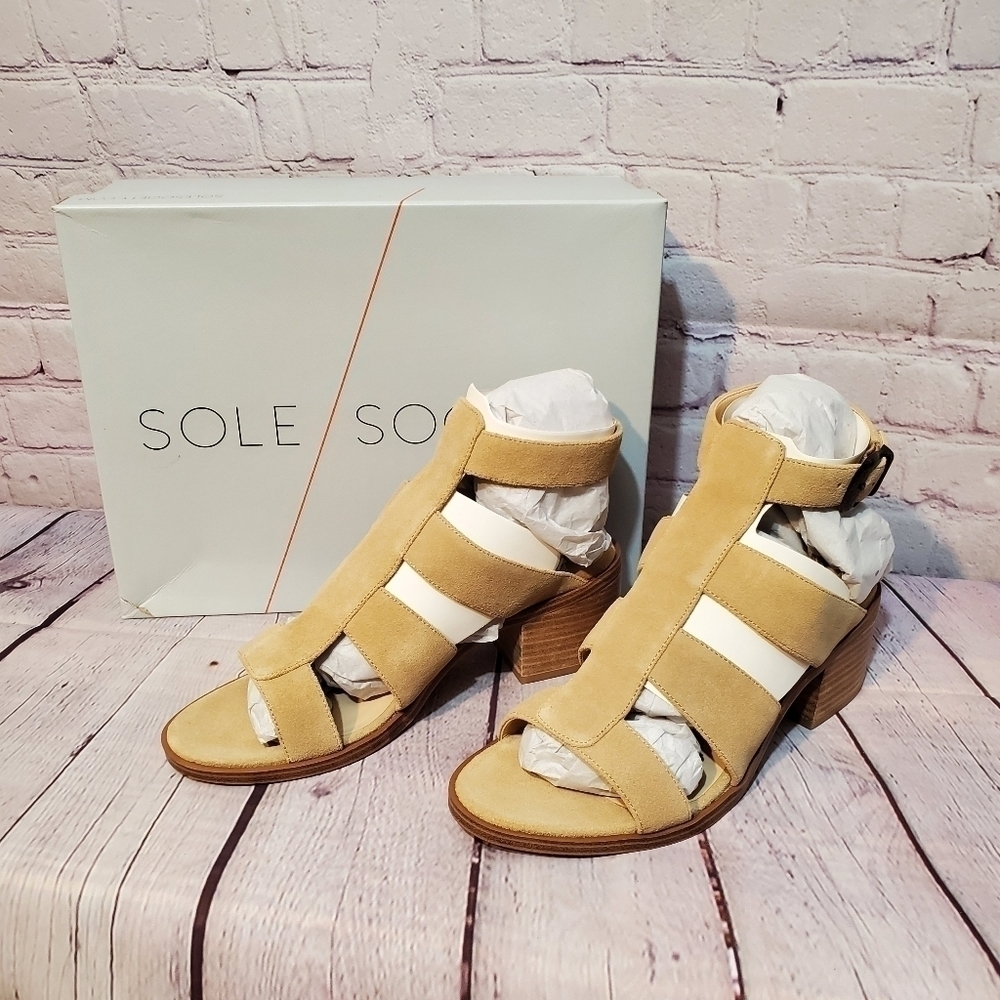 NEW!! SOLE SOCIETY SO-TENLYN SANDALS